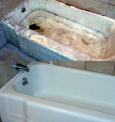 No-Spray Restoration Tub &amp; Tile Kits