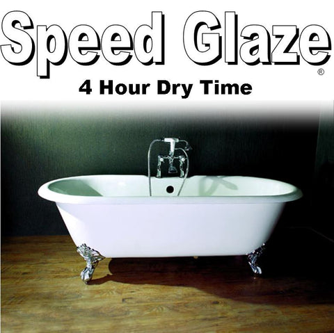 Speed Glaze Tub & Tile Roll or Spray Refinishing