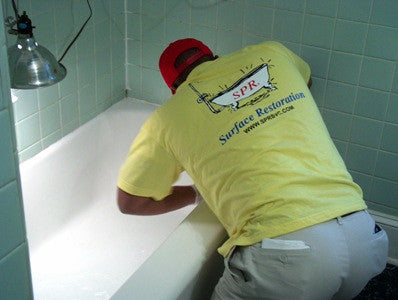 Speed Glaze Tub & Tile Roll or Spray Refinishing – SPR Tub & ARB Roof